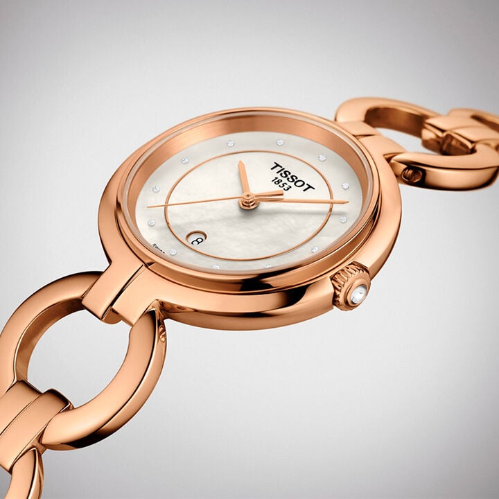 Tissot T-Lady Flamingo