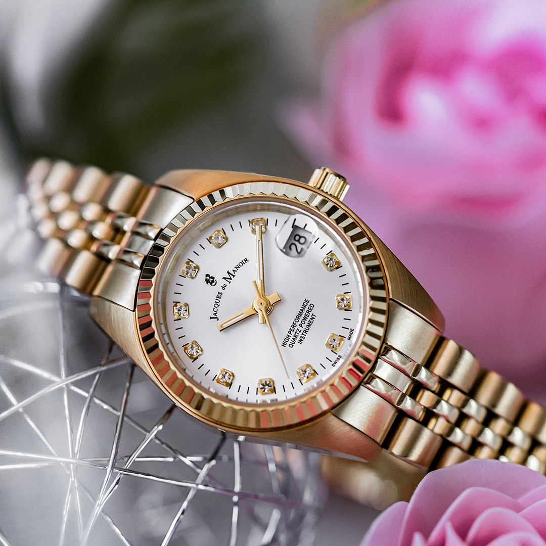 Stainless Steel Wrist Watches for Ladies