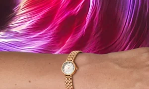 Rose Gold Ladies Wrist Watch