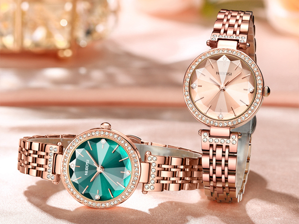 Rose Gold Ladies Wrist Watch