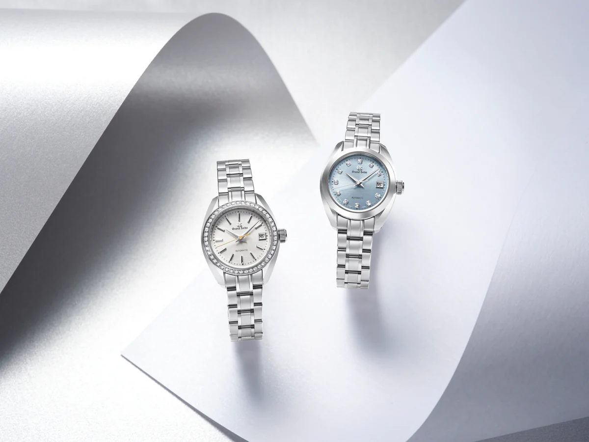 Stainless steel wrist watch for ladies