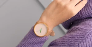 Rose Gold Ladies Wrist Watch