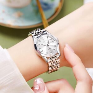 Stainless Steel Wrist Watch for Ladies